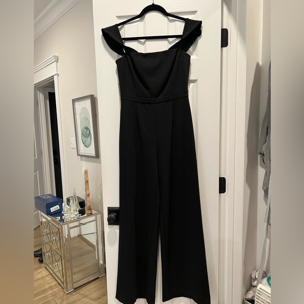 ANTONIO MELANI Classic Black Jumpsuit